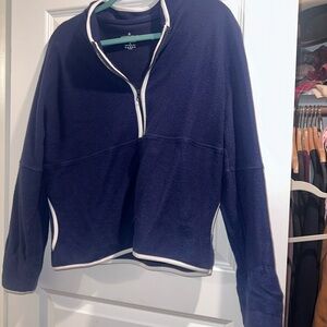Antonio Melani Navy and White Pullover